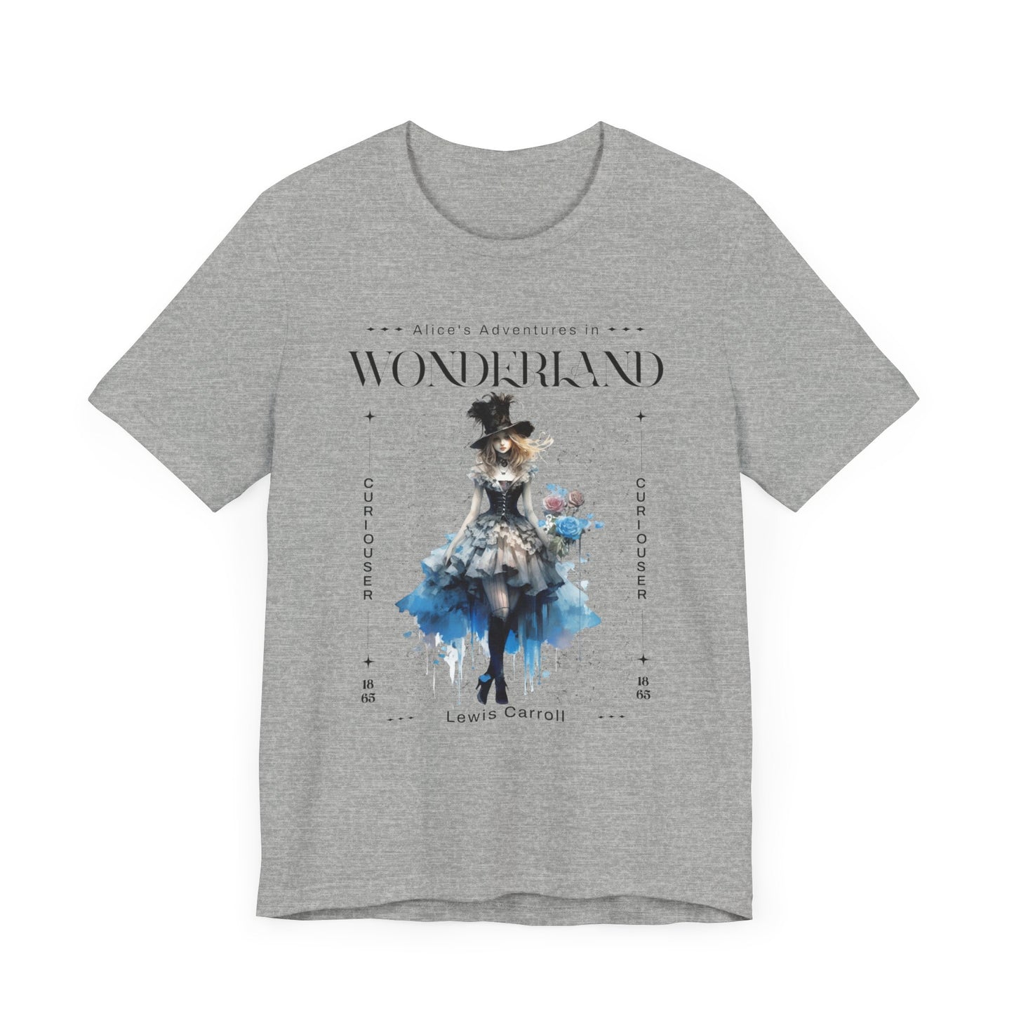 3001 Unisex Jersey Short Sleeve Tee Alice in Wonderland T-Shirt Printify   