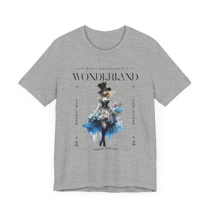 3001 Unisex Jersey Short Sleeve Tee Alice in Wonderland T-Shirt Printify   