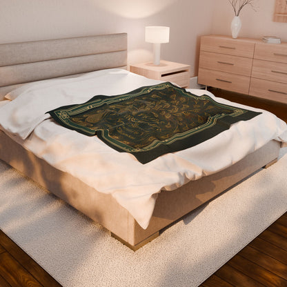Jane Austen First Edition Literary Velveteen Blanket - Perfect for Book Lovers, Gifts for Sisters, Home Decor, Reading Nook, All Over Prints Printify