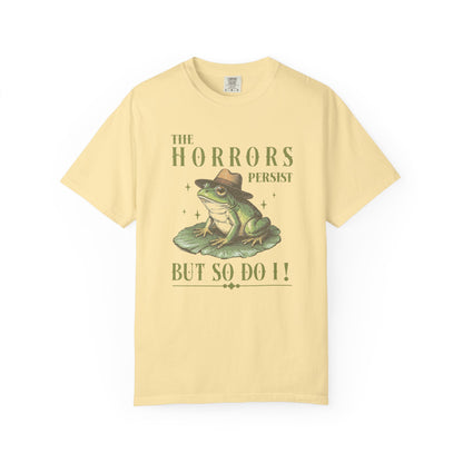 Funny Frog T-Shirt Retro Froggy Meme Shirt Vintage Frog And Toad Aesthetic Frog Lover Gift For Her Calm Vibes Birthday Viral Trendy Shirt T-Shirt Printify Banana S