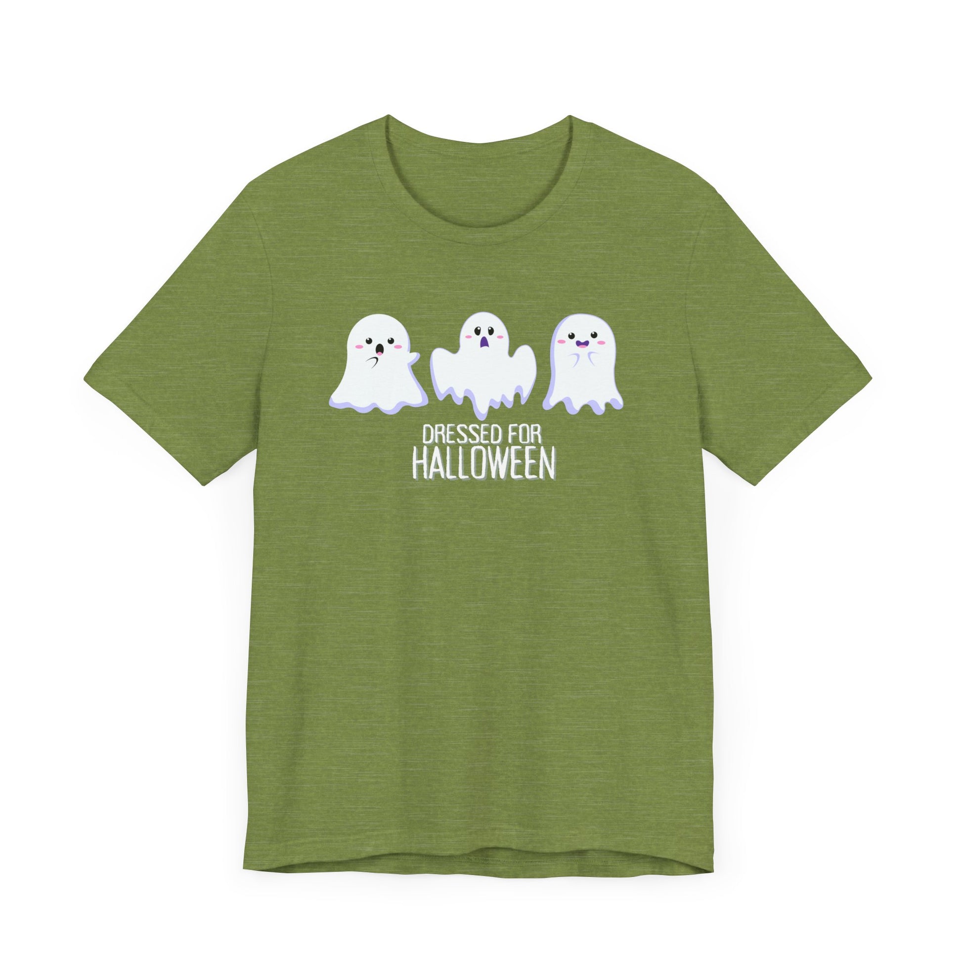 Halloween Cute Ghosts TShirt, Spooky Season Tee, Trick or Treating Shirt, Halloween Party T-Shirt, Funny Ghost Graphic T Shirt T-Shirt Printify   