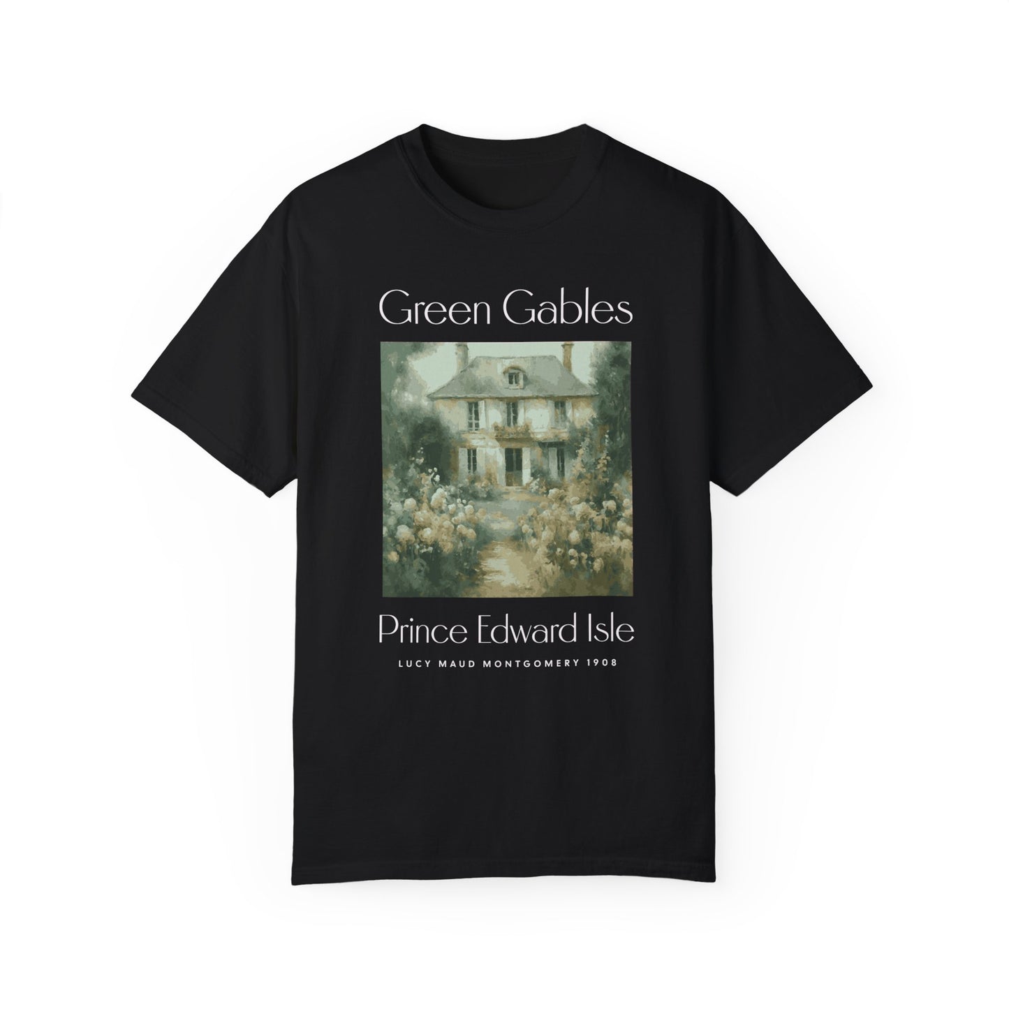 Anne Of Green Gables Shirt Gift For Green Gables Fan Anne With An E Anne Shirley Prince Edward Island Shirt Gift For Book Lover Bookish Gift T-Shirt Printify Black S 