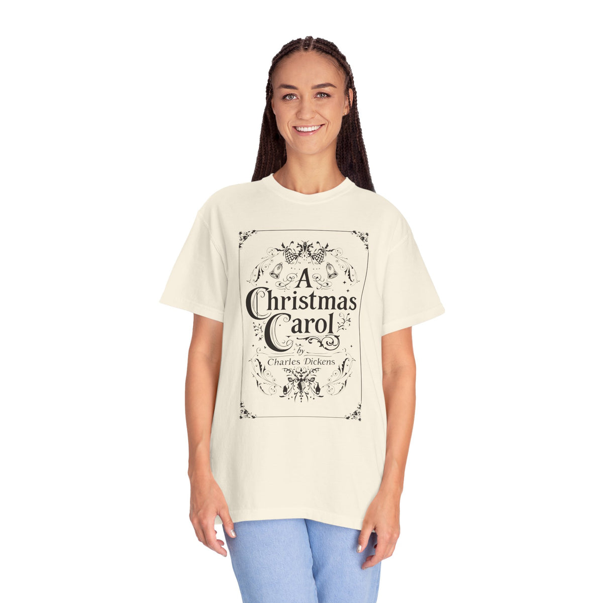 A Christmas Carol Shirt, Vintage Charles Dickens Victorian, Scrooge Fezziwig's Ball, Holiday Tradition X-Mas Movie Sweater Bookish Christmas T-Shirt Printify