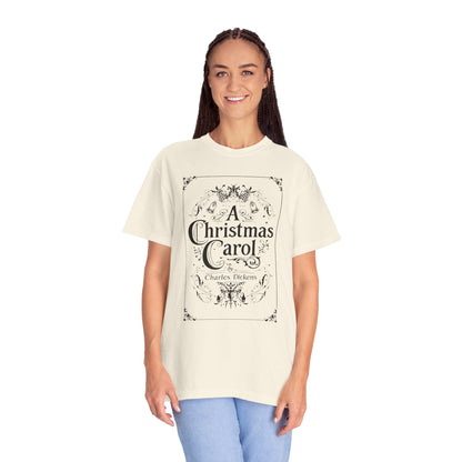 A Christmas Carol Shirt, Vintage Charles Dickens Victorian, Scrooge Fezziwig's Ball, Holiday Tradition X-Mas Movie Sweater Bookish Christmas T-Shirt Printify