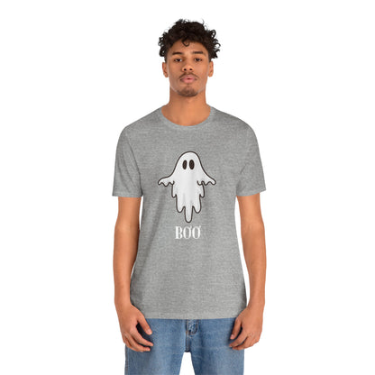 Halloween Ghost  TShirt,  Cute Ghost Shirt, Spooky Season Tee, Halloween Party T-Shirt, Autumn Style T Shirt, Trick or Treating Style, T-Shirt Printify   