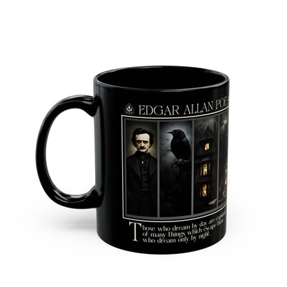 Edgar Allan Poe Mug Gothic Literary Gift For Book Lover Dark Academia Macabre Fall Coffee Cup Halloween Poetember Party Gift For Bookclub Mug Printify