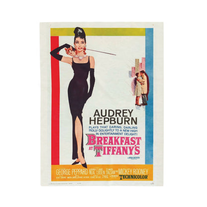 Breakfast at Tiffany's T & Co Throw Blanket, Soft Classic Audrey Hepburn, Book Lover Reading, Movie Watching Blanket, Truman Capote Fan Gift All Over Prints Printify 30" × 40"  