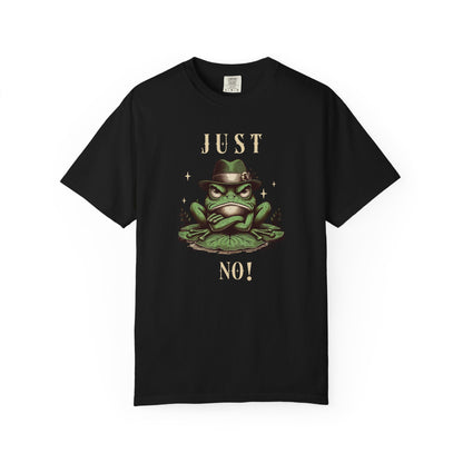 Funny Frog T-Shirt Retro Vibes Froggy Meme Shirt Vintage Frog And Toad Aesthetic Frog Lover Gift For Her Birthday Viral Trendy Shirt T-Shirt Printify Black S
