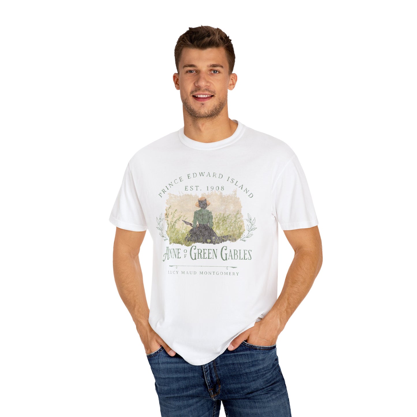 Charming Anne of Green Gables Unisex T-Shirt, Vintage Literary Tee, Gift for Book Lovers, Classic Literature Apparel, Summer Casual Wear T-Shirt Printify   