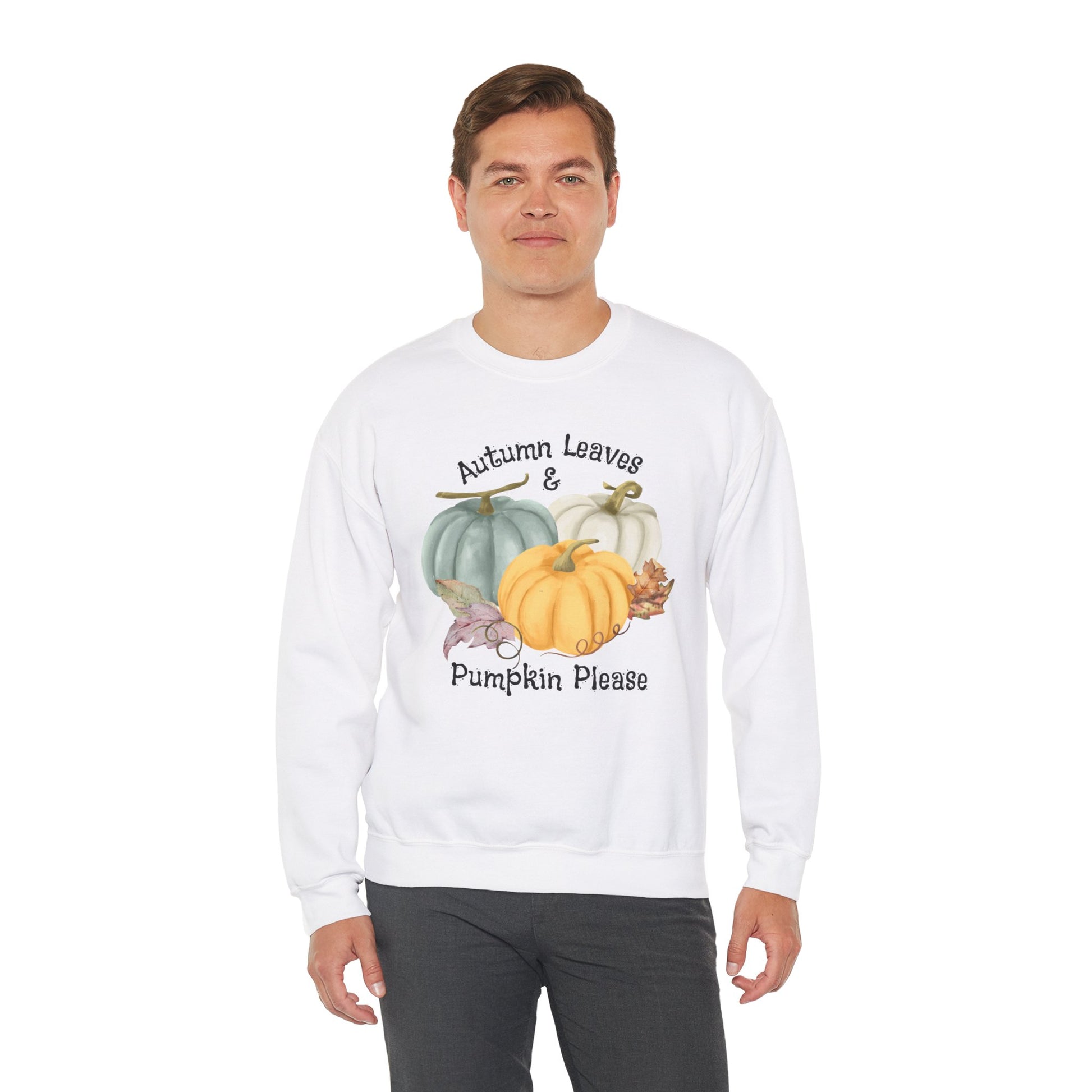 Halloween Pumpkin Sweatshirt, Vintage Autumn Pumpkins Shirt, Spooky Season Sweater, Fall Squash, Autumn Style Sweatshirt Sweatshirt Printify   