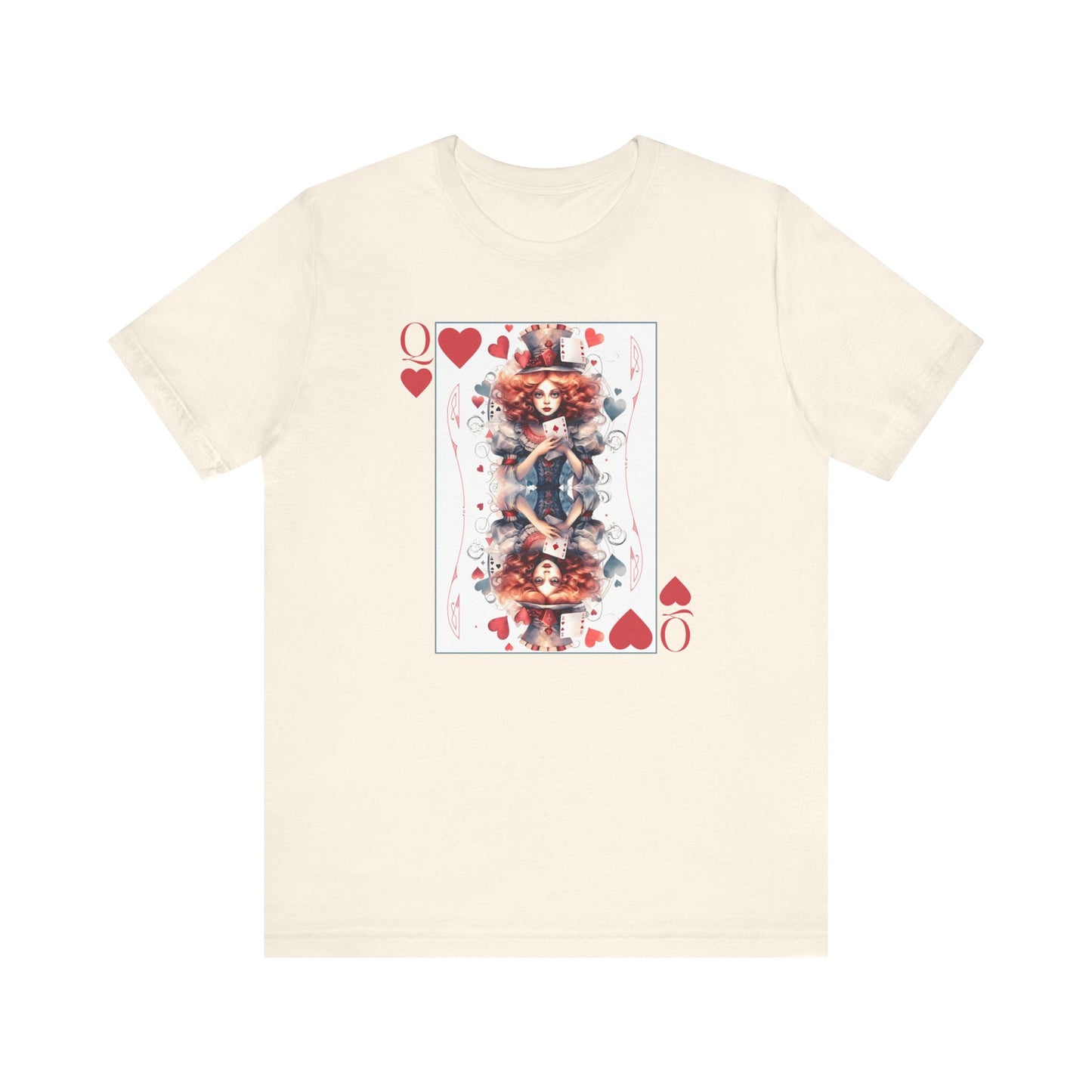 3001 Unisex Jersey Short Sleeve Tee Alice in Wonderland T-Shirt Printify Natural S 