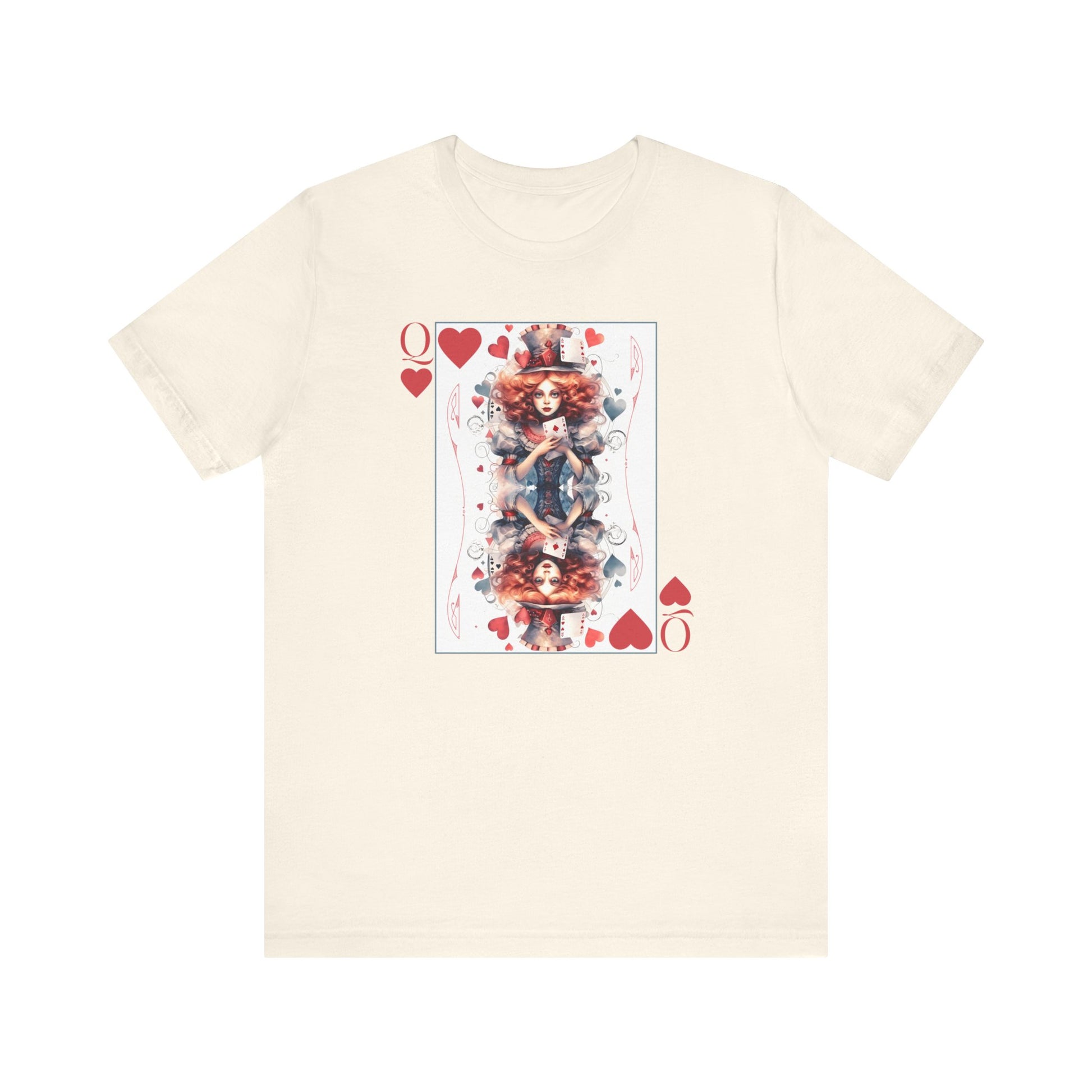 3001 Unisex Jersey Short Sleeve Tee Alice in Wonderland T-Shirt Printify Natural S 