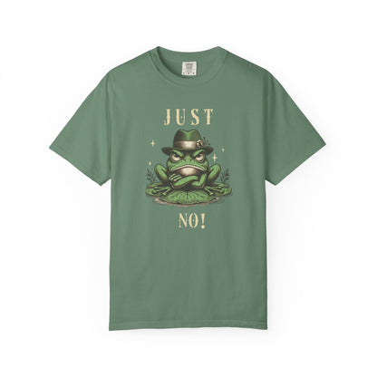 Funny Frog T-Shirt Retro Vibes Froggy Meme Shirt Vintage Frog And Toad Aesthetic Frog Lover Gift For Her Birthday Viral Trendy Shirt T-Shirt Printify Light Green S