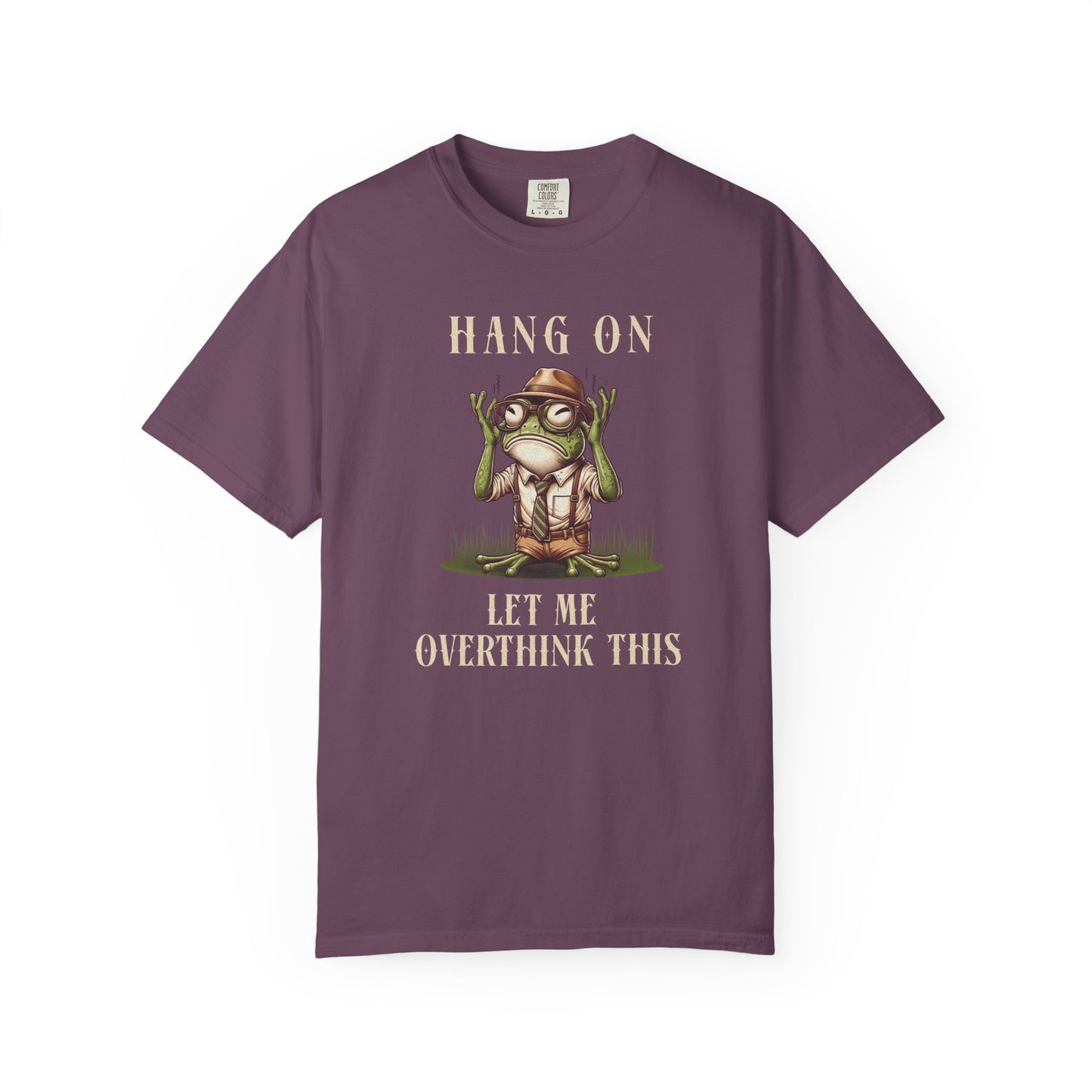 Funny Frog T-Shirt Retro Vibes Froggy Meme Shirt Vintage Frog And Toad Aesthetic Frog Lover Gift For Her Birthday Viral Trendy Shirt T-Shirt Printify Berry S