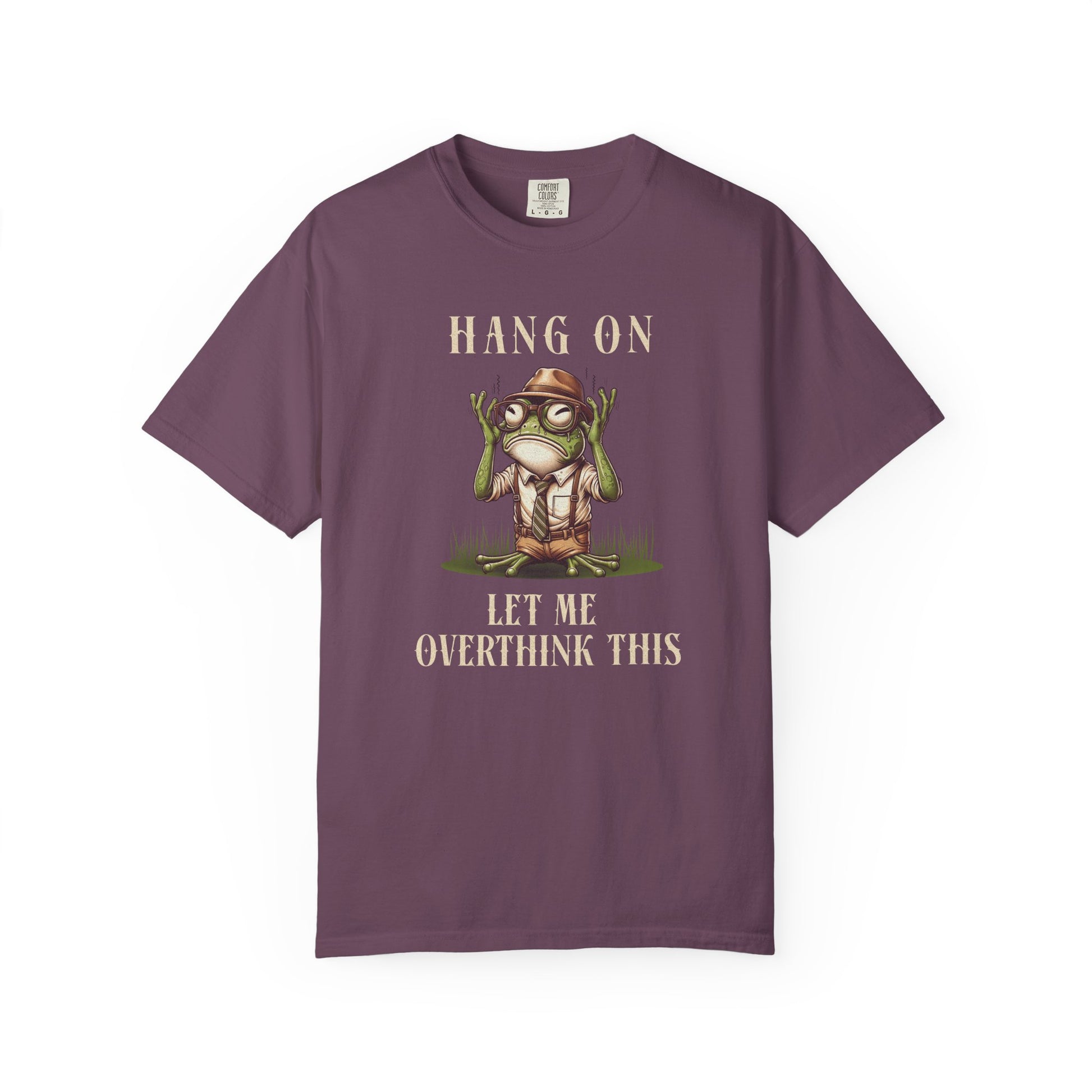 Funny Frog T-Shirt Retro Vibes Froggy Meme Shirt Vintage Frog And Toad Aesthetic Frog Lover Gift For Her Birthday Viral Trendy Shirt T-Shirt Printify Berry S