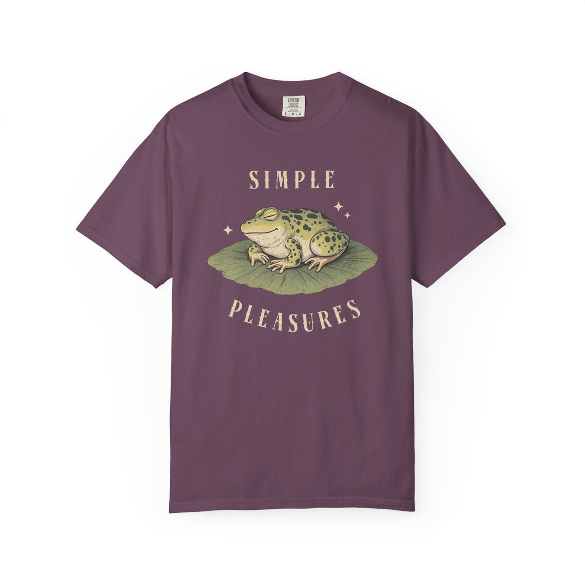 Funny Frog T-Shirt Retro Vibes Froggy Meme Shirt Vintage Frog And Toad Aesthetic Frog Lover Gift For Her Birthday Viral Trendy Shirt T-Shirt Printify Berry S