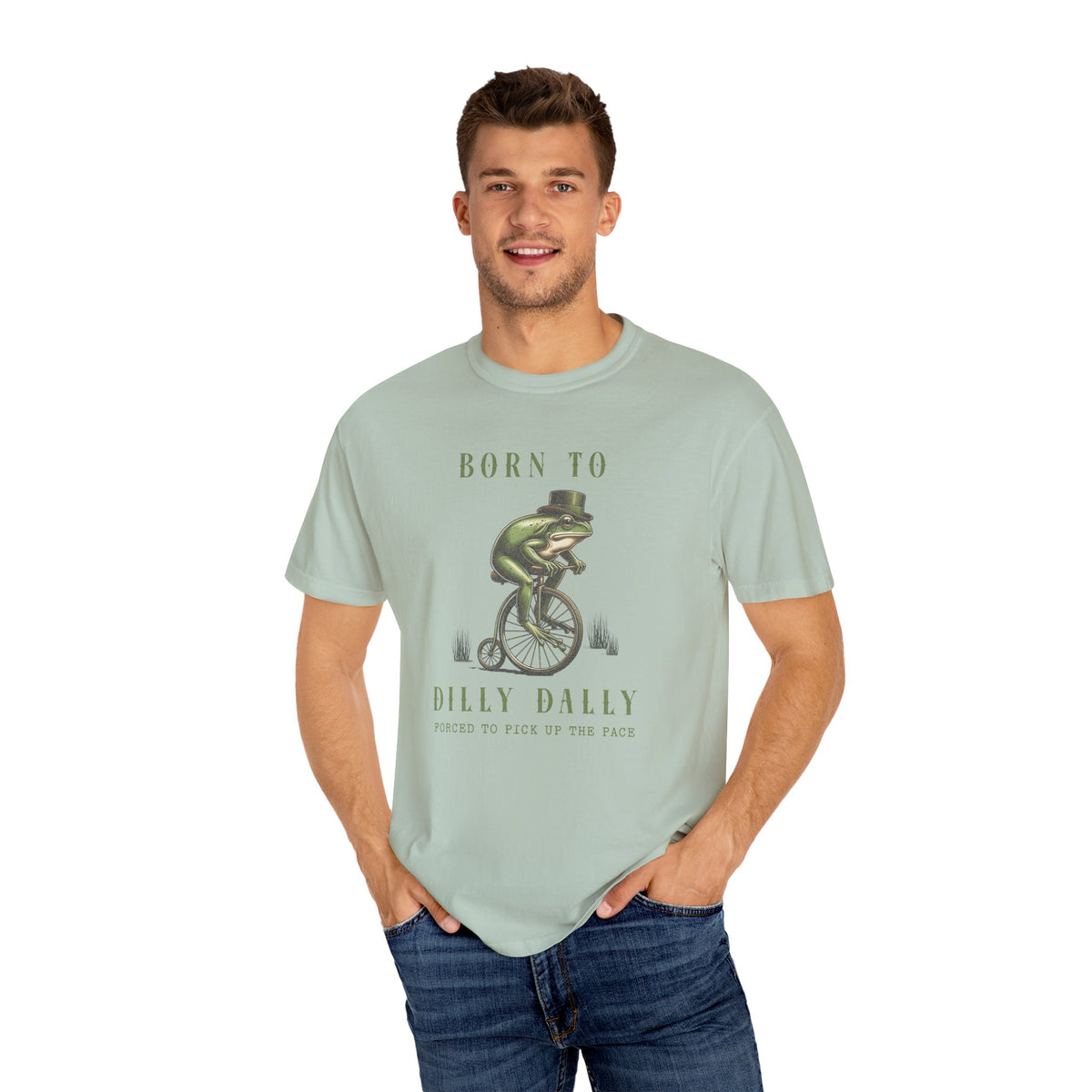 Dilly Dally Frog T-Shirt Retro Froggy Meme Shirt Vintage Frog And Toad Aesthetic Frog Lover Gift For Her Vibes Birthday Viral Trendy Shirt T-Shirt Printify
