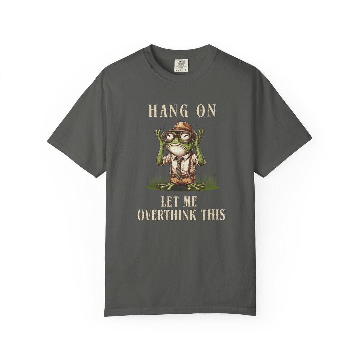 Funny Frog T-Shirt Retro Vibes Froggy Meme Shirt Vintage Frog And Toad Aesthetic Frog Lover Gift For Her Birthday Viral Trendy Shirt T-Shirt Printify Pepper S