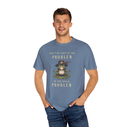 Funny Frog T-Shirt Retro Self Care Froggy Meme Shirt Vintage Frog And Toad Aesthetic Frog Lover Gift For Her Birthday Viral Trendy Shirt