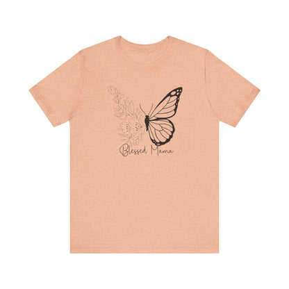 Gift for Mom, Cool Mom Shirt, Mom Life, Best Mom Gifts, Step Mom Gift, Gift For Grandma, New Mom Shirt, Mother's Day Gift, Sports Mom T-Shirt Printify Heather Peach XS 