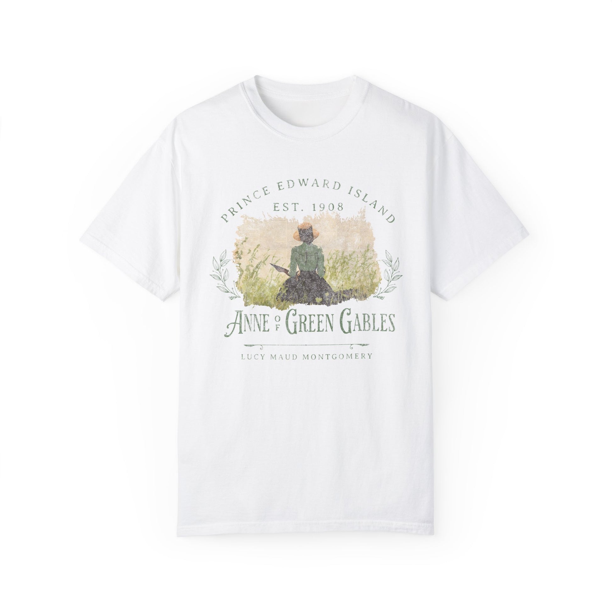 Charming Anne of Green Gables Unisex T-Shirt, Vintage Literary Tee, Gift for Book Lovers, Classic Literature Apparel, Summer Casual Wear T-Shirt Printify White S 