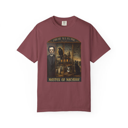 Edgar Allan Poe T-Shirt Gothic Graphic Tee The Raven Nevermore Quote Horror Literature Shirt Dark Academia Aesthetic Halloween Party Gift T-Shirt Printify Vineyard S