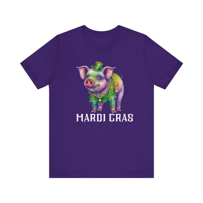 Mardi Gras Party Tshirt Carnival Gift New Orleans Festival Nola Shirt Mardi Gras Squad Mardi Gras Parade Shirt Fat Tuesday Tee Girls T-Shirt Printify Team Purple S 