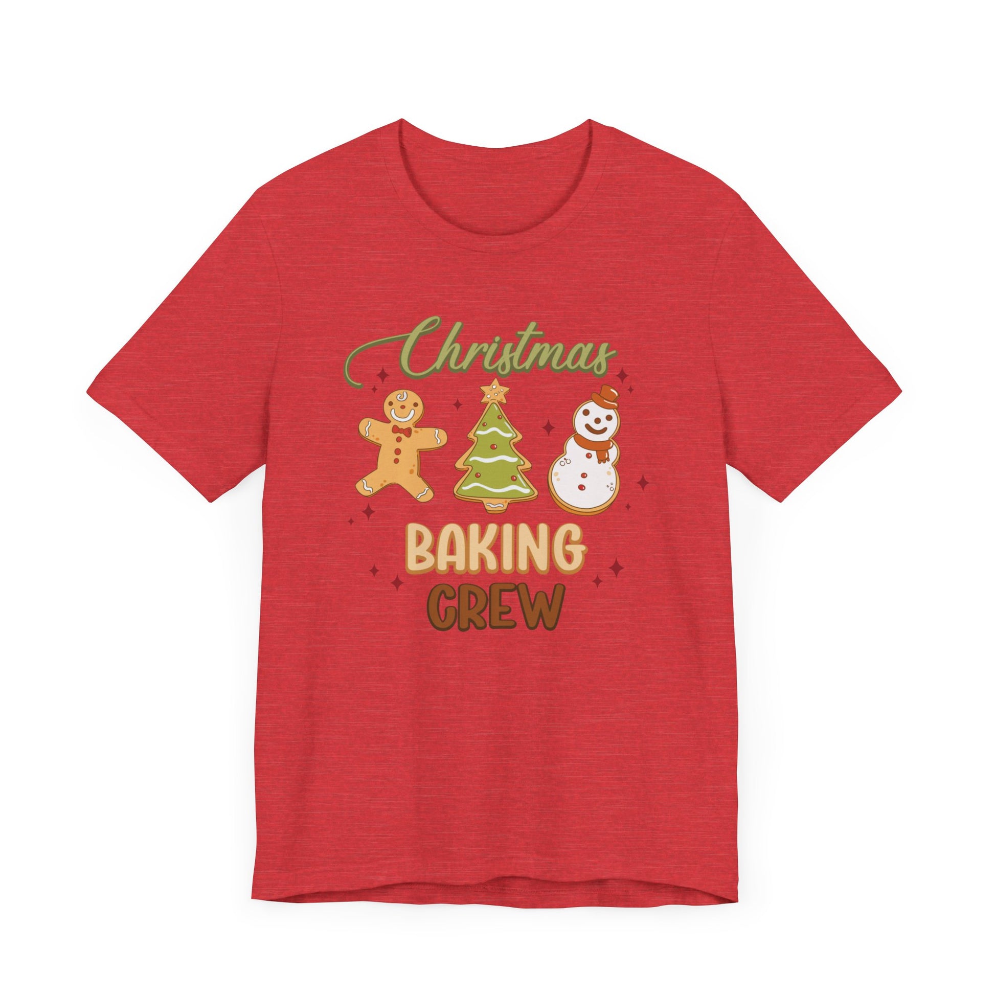 Christmas Baking Crew Shirt, Christmas Baking Team Matching TShirt, Christmas Baking Shirt, Women's Christmas Shirts, Christmas Cookie Crew T-Shirt Printify   