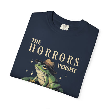 Funny Frog T-Shirt Retro Positive Vibe Froggy Meme Shirt Vintage Frog And Toad Aesthetic Frog Lover Gift For Her Birthday Viral Trendy Shirt