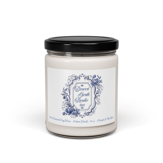 Regency Personalized Soy Candle Book Lover Gift For Mom Custom Gift Book Club Gift For Her Birthday Booknerd Candle Gift For Reader Bookworm Home Decor Printify Clean Cotton 9oz