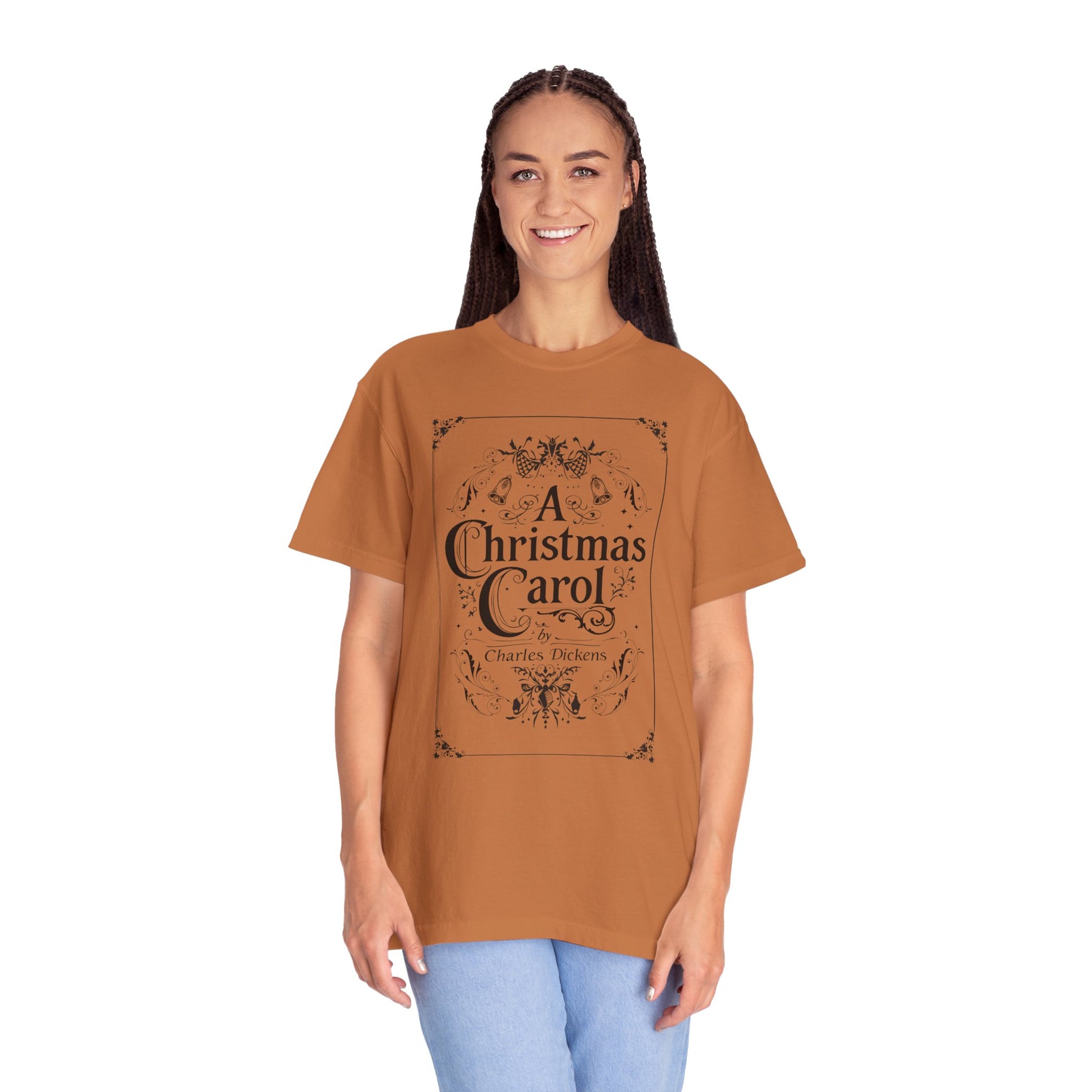 A Christmas Carol Shirt, Vintage Charles Dickens Victorian, Scrooge Fezziwig's Ball, Holiday Tradition X-Mas Movie Sweater Bookish Christmas T-Shirt Printify
