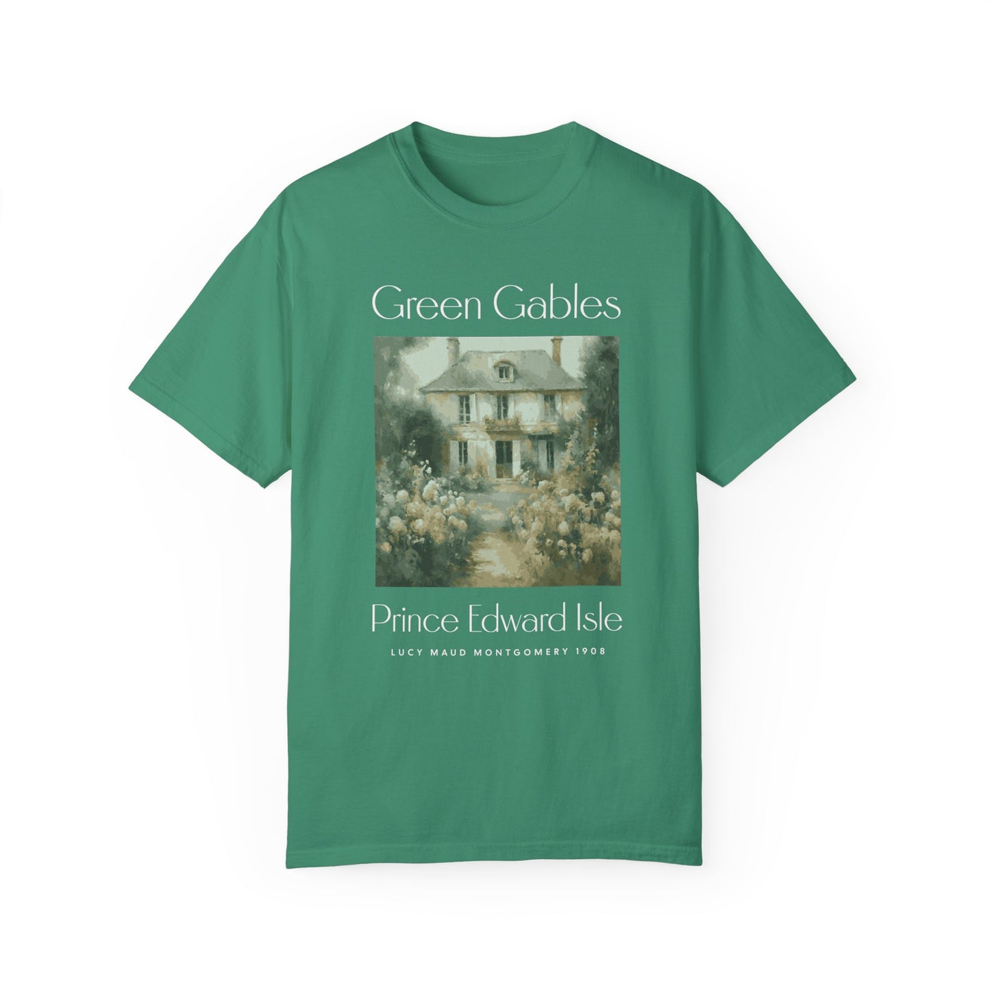 Anne Of Green Gables Shirt Gift For Green Gables Fan Anne With An E Anne Shirley Prince Edward Island Shirt Gift For Book Lover Bookish Gift T-Shirt Printify Grass S 