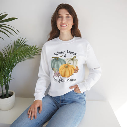 Halloween Pumpkin Sweatshirt, Vintage Autumn Pumpkins Shirt, Spooky Season Sweater, Fall Squash, Autumn Style Sweatshirt Sweatshirt Printify   