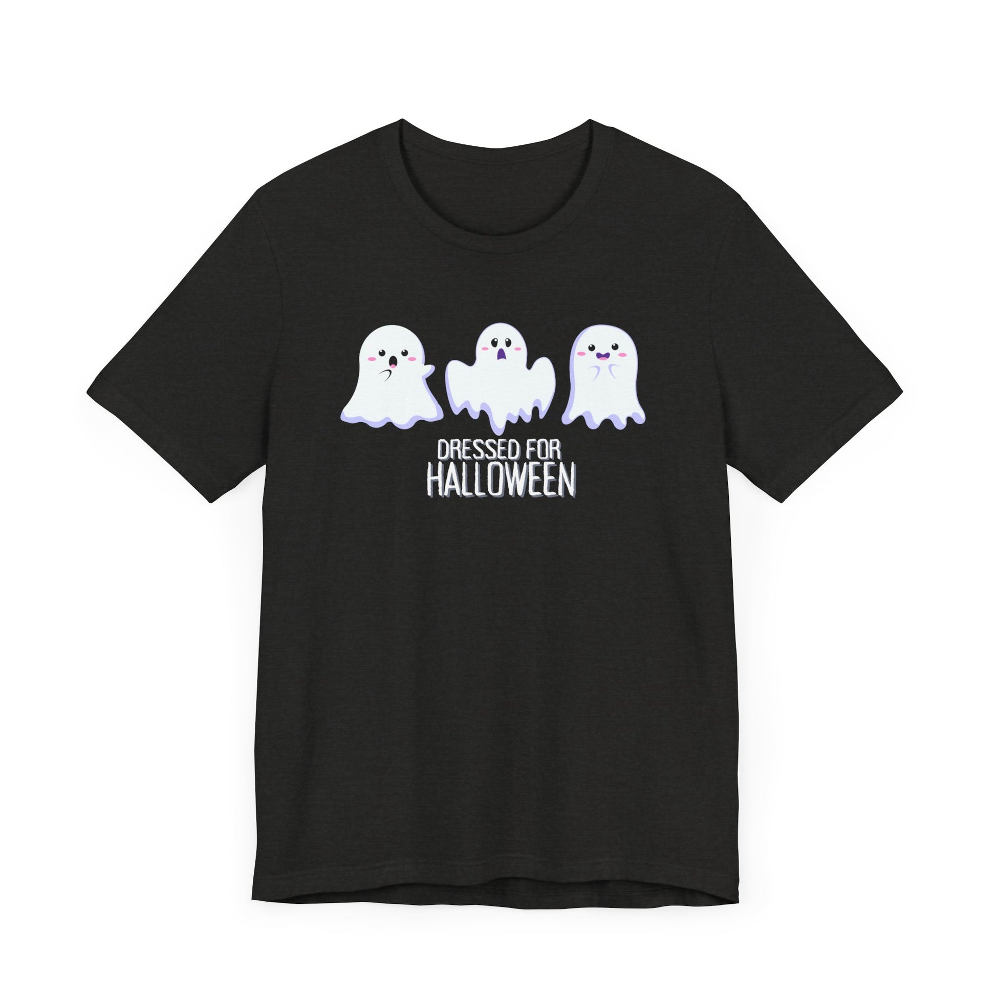 Halloween Cute Ghosts TShirt, Spooky Season Tee, Trick or Treating Shirt, Halloween Party T-Shirt, Funny Ghost Graphic T Shirt T-Shirt Printify   