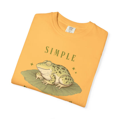 Funny Frog T-Shirt Retro Froggy Meme Shirt Vintage Frog And Toad Aesthetic Frog Lover Gift For Her Happy Vibes Birthday Viral Trendy Shirt T-Shirt Printify