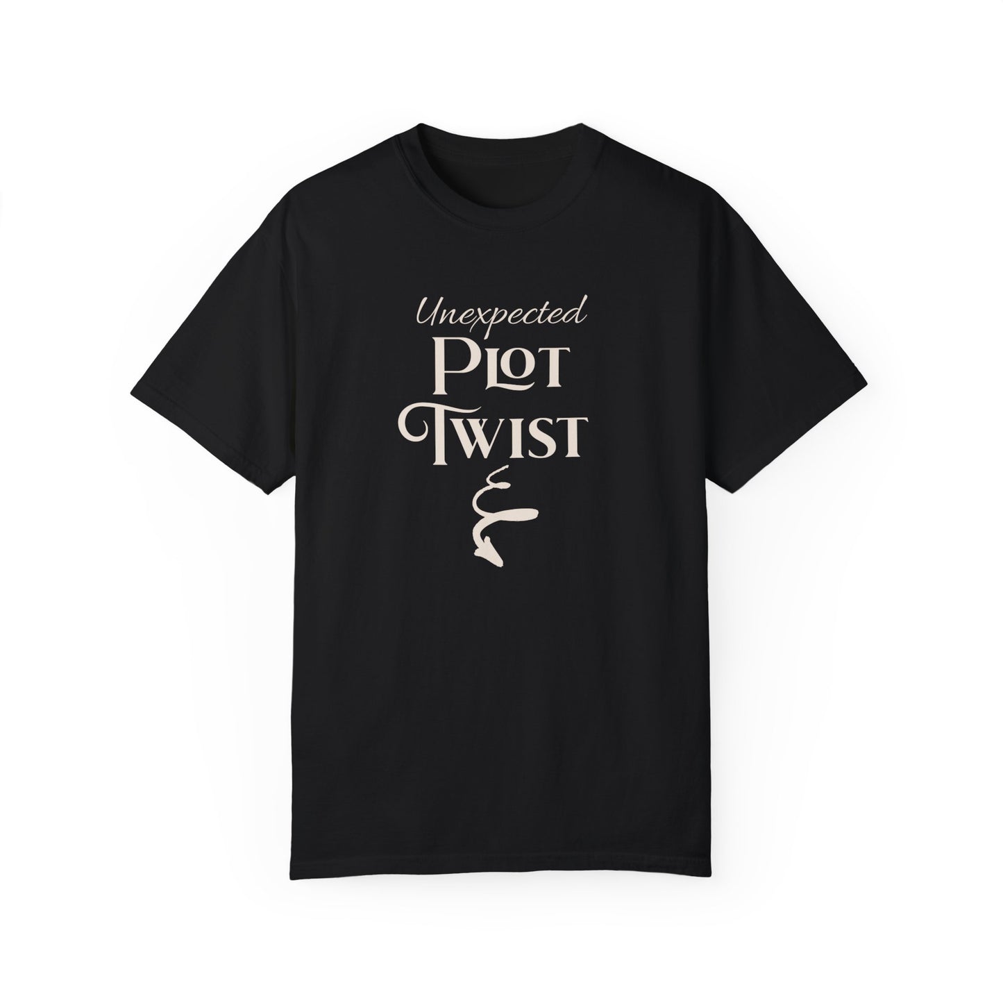 Plot Twist T-Shirt Author Shirt Pregnancy Announcement For Expecting Blog Writers Journalists Gift For Her Baby Shower Gift Baby Reveal T-Shirt Printify   