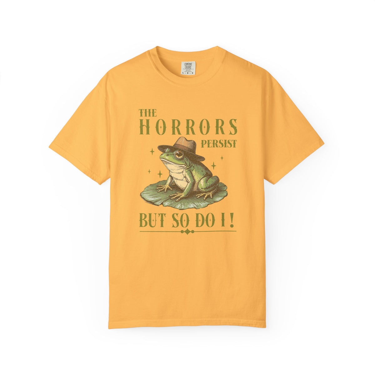 Funny Frog T-Shirt Retro Froggy Meme Shirt Vintage Frog And Toad Aesthetic Frog Lover Gift For Her Calm Vibes Birthday Viral Trendy Shirt T-Shirt Printify Citrus S