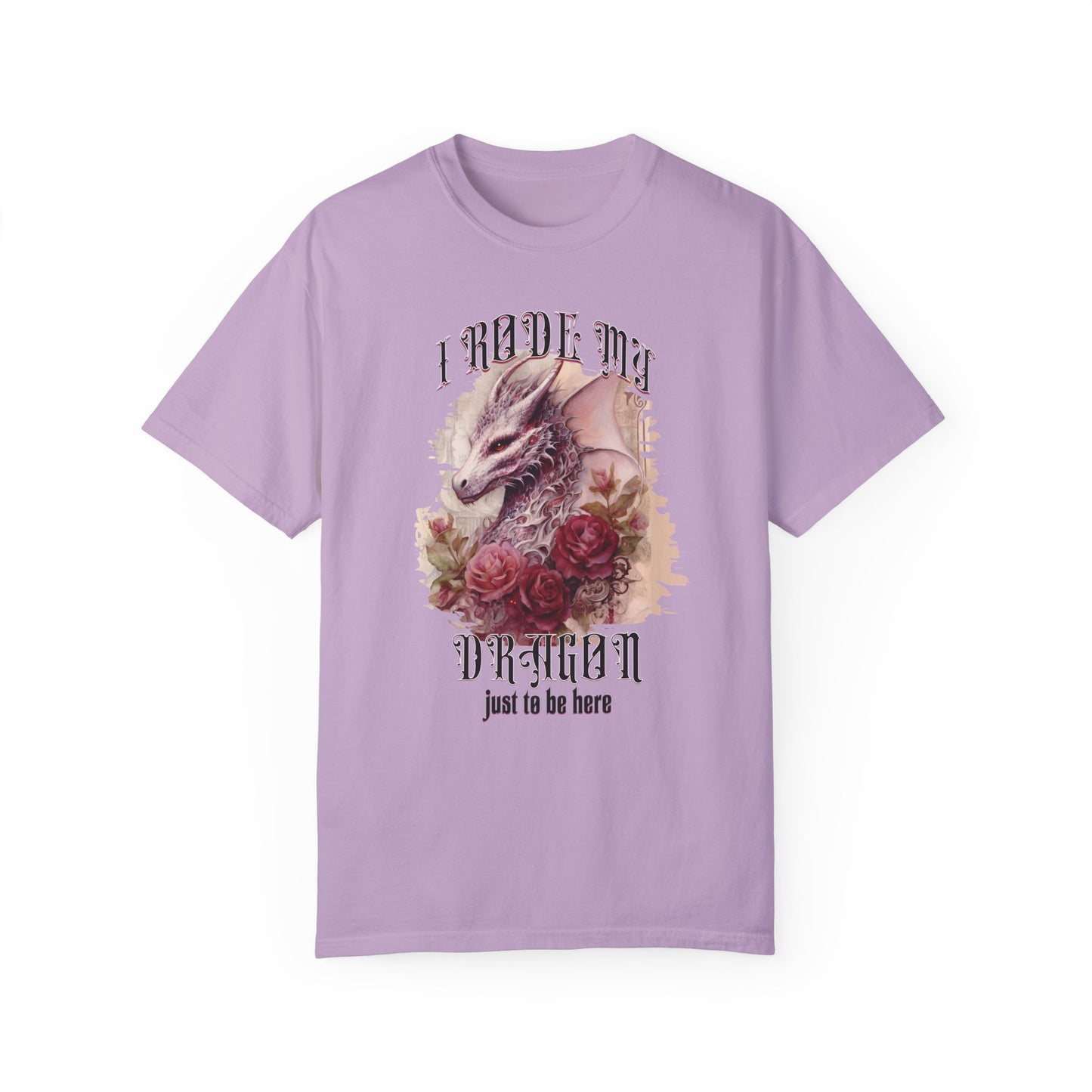 Renaissance Faire T-Shirt Coquette Dragon Shirt Renfaire Festival Tee Fantasy Shirt Gift for Dragon Lovers Unique Graphic Party T-Shirt T-Shirt Printify Orchid S 