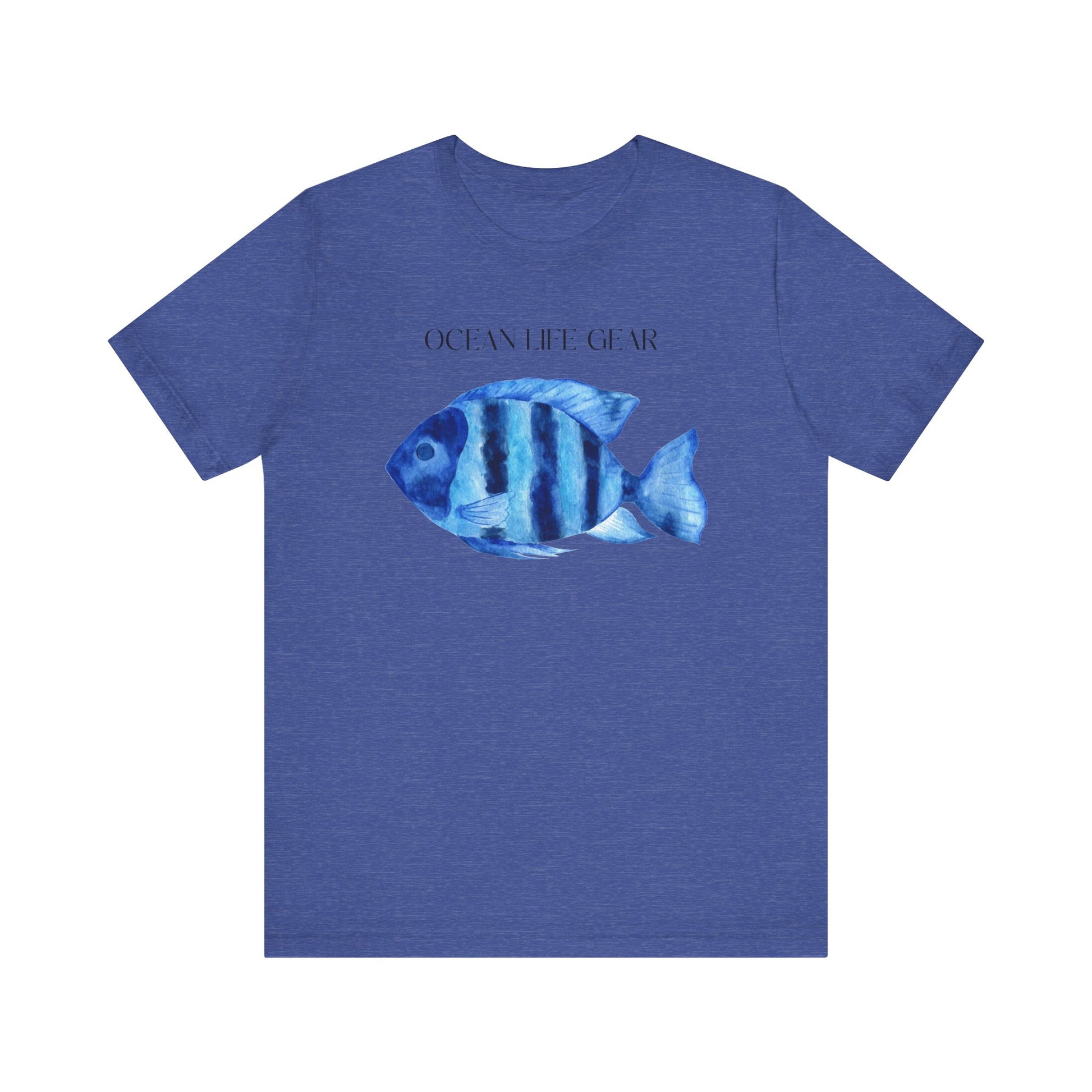 Scuba Diving Gift, Snorkel Tee, Scuba Diving Shirt, Scuba Diver Gift, Ocean Lover TShirt, Gifts For Snorkeler Scuba Divers, Ocean Life Gear T-Shirt Printify Heather True Royal XS 