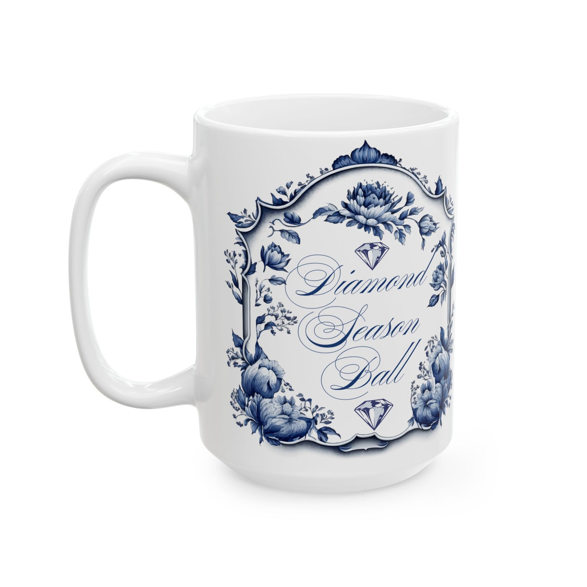 Diamond Season Ball Coffee Mug Regency England Ton Society Galla Gift For Fan Of Historical Drama Romance Reader Gift Bookclub Gift Mug Printify   