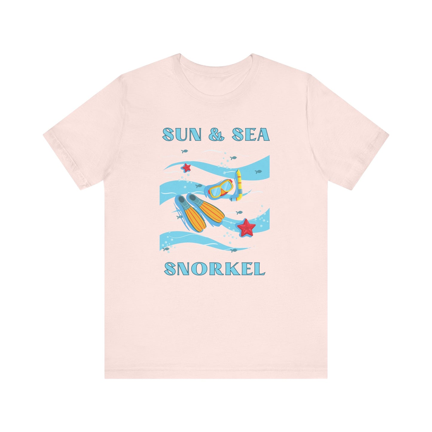 Snorkeling, Snorkel Shirt, Ocean Lover Gift, Snorkeler Gift, Beach Vacation T-shirt, Scuba Diving Gift, Scuba Diver Gift,  Funny Snorkel Tee T-Shirt Printify Soft Pink XS 