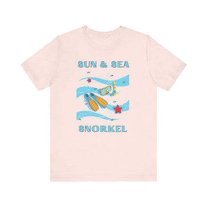 Snorkeling, Snorkel Shirt, Ocean Lover Gift, Snorkeler Gift, Beach Vacation T-shirt, Scuba Diving Gift, Scuba Diver Gift,  Funny Snorkel Tee T-Shirt Printify Soft Pink XS 