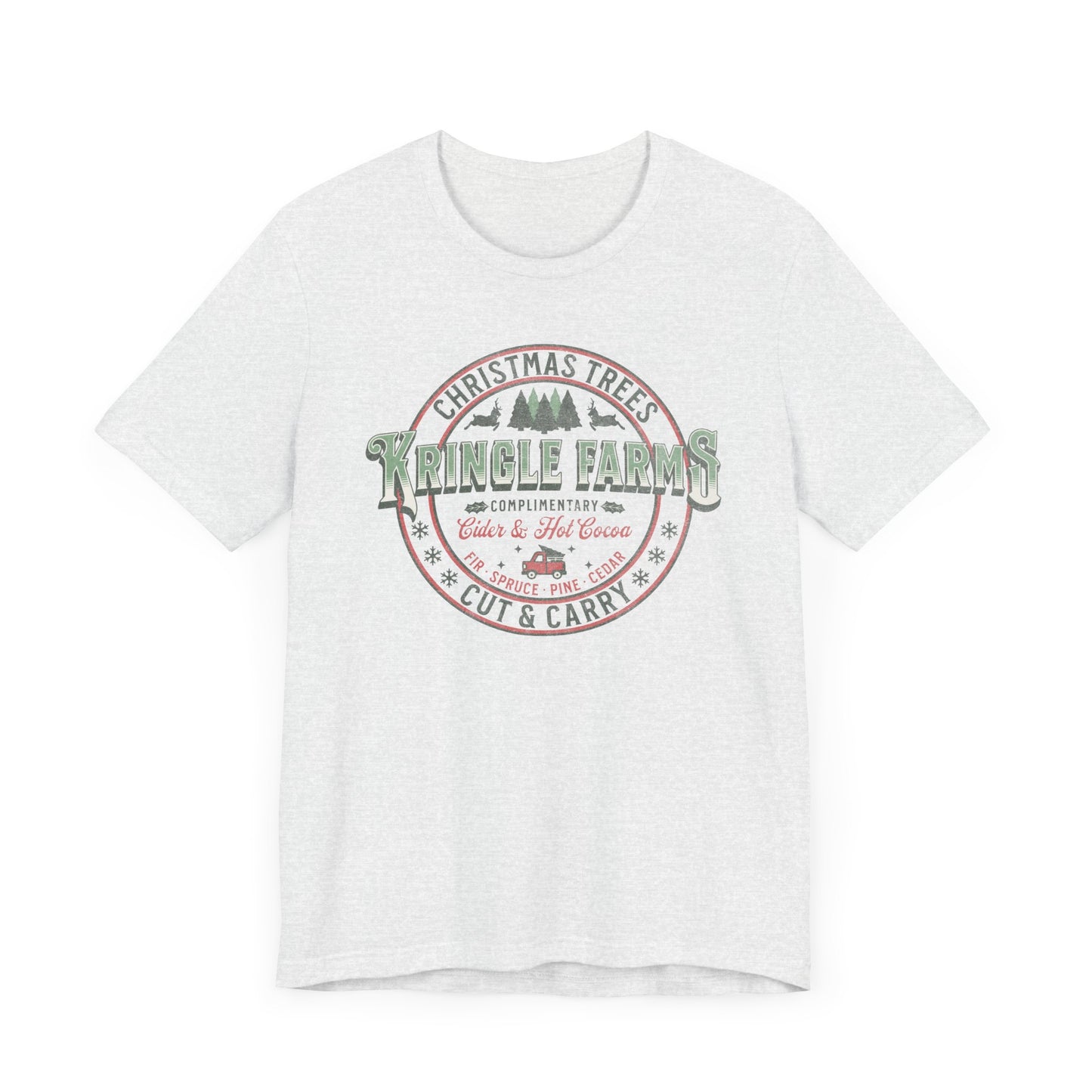 Christmas Tree Farm Shirt, Family Holiday Tradition Tree Cutting Shirt, Family Christmas Vacation Shirts, Christmas Tree Decorating Shirts T-Shirt Printify   