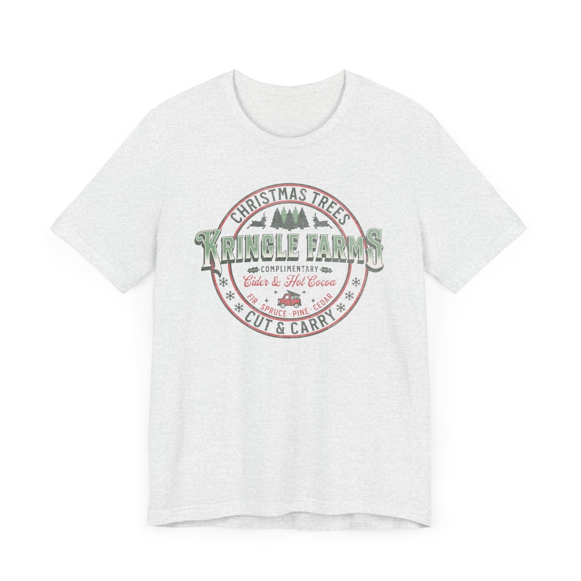 Christmas Tree Farm Shirt, Family Holiday Tradition Tree Cutting Shirt, Family Christmas Vacation Shirts, Christmas Tree Decorating Shirts T-Shirt Printify   