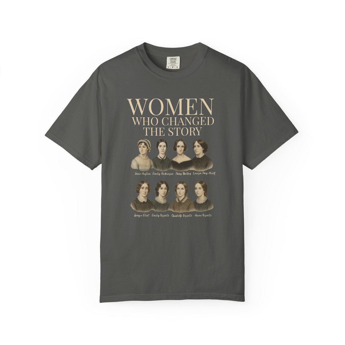 Women Who Changed the Story T-shirt | Historic Female Leaders Illustration