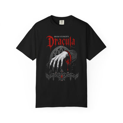 Bram Stoker, Dracula TShirt, Horror Sweatshirt, Gothic Vampire Jumper, Halloween Tee, Spooky Season Fall Monster T-Shirt, Unisex Shirt
