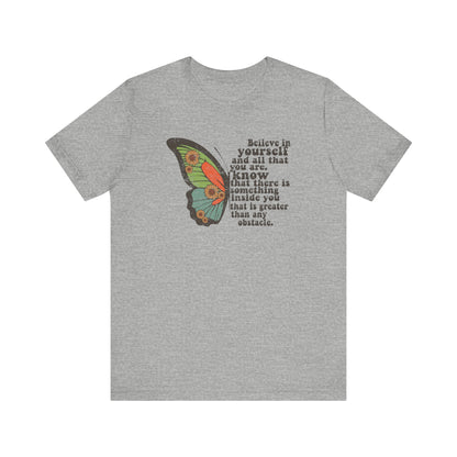 Love Yourself, Inspirational Quotes, Mental Health Awareness, You Matter T-shirt, Self Healing, Positive Vibes, Female Power, You Are Worthy T-Shirt Printify Athletic Heather XS 