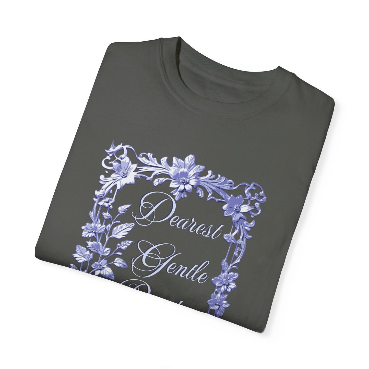 Dearest Gentle Reader Shirt Regency England Ton Society Papers Gift For Bridgeton Fan Historical Drama Romance Reader Gift Bookclub Gift T-Shirt Printify   