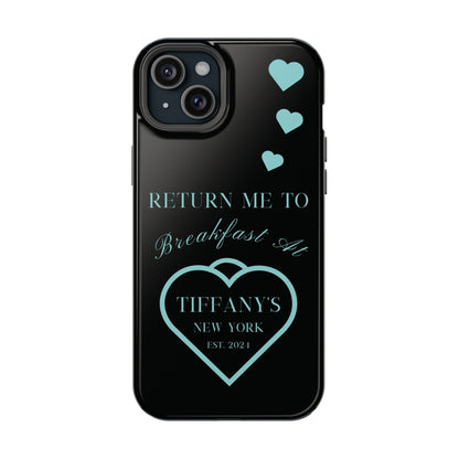 Breakfast at Tiffany's MagSafe Phone Case For Iphone Breakfast at Tiffanys Tough Phone Case Gift for Mom Audrey Hepburn Glamour I phone Case Phone Case Printify iPhone 15 Plus Glossy 