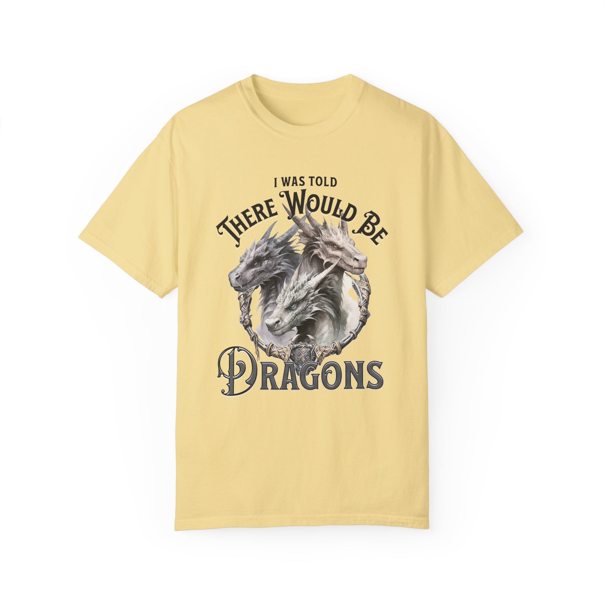 Renfaire Dragons T-Shirt Gift for Medieval Renaissance Festival Fans Ren-Faire Fantasy Lovers Tee Comfortable Dragoncore Cottagecore Shirt T-Shirt Printify Butter S
